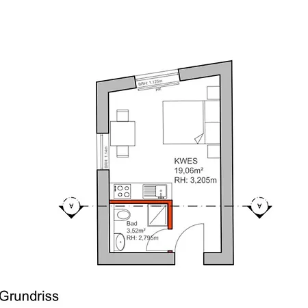 Apartment Seeglueck Hafenblick - Stilvolle Direkt Am Und Faehrhafen In Konstanz, In Der Naehe Der Universitaet Konstanz
