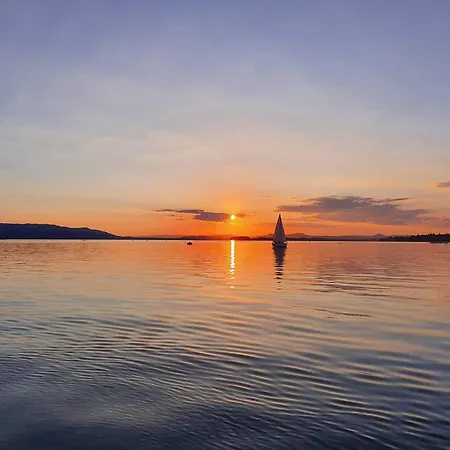 Seeglueck Hafenblick - Stilvolle Direkt Am Und Faehrhafen In Konstanz, In Der Naehe Der Universitaet דירה *