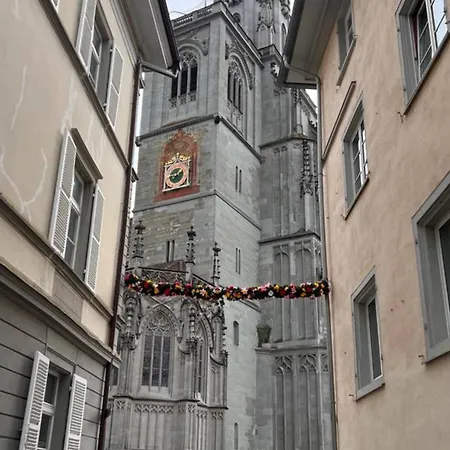 Seeglueck Hafenblick - Stilvolle Direkt Am Und Faehrhafen In Konstanz, In Der Naehe Der Universitaet דירה *