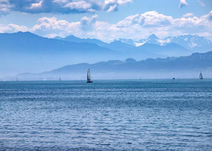 Apartment Seeglueck Hafenblick - Stilvolle Direkt Am Und Fährhafen In Konstanz, In Der Nähe Der Universität *