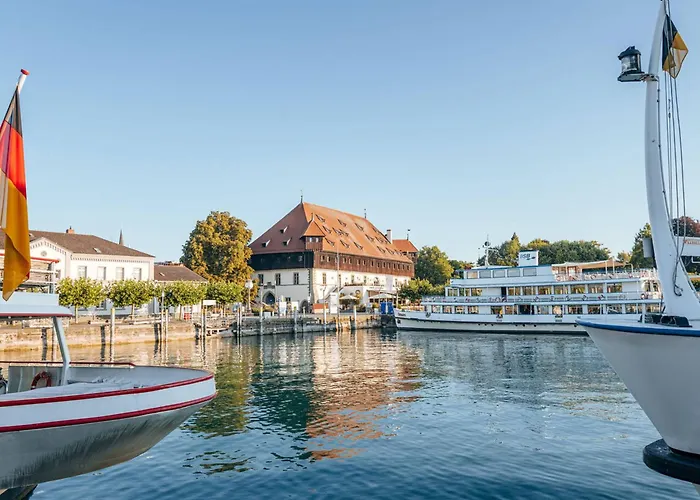 Apartment Seeglueck Hafenblick - Stilvolle Direkt Am Und Fährhafen In Konstanz, In Der Nähe Der Universität Konstanz
