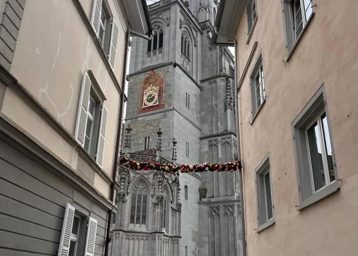Seeglueck Hafenblick - Stilvolle Direkt Am Und Fährhafen In Konstanz, In Der Nähe Der Universität Apartment *